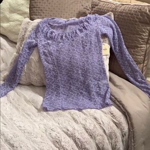 Free people lace top